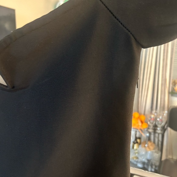 BNWT Black Few Moda V-Neck Bodycon Dress - Picture 4 of 4